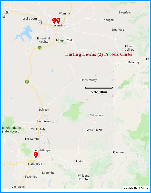 Darling Downs (2) Map