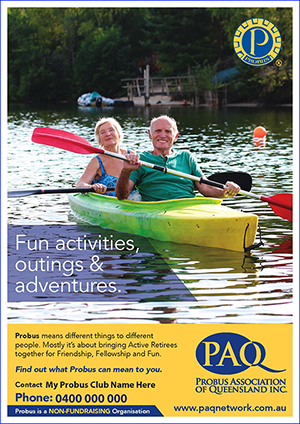 Probus Promo A4s Fun & Activities