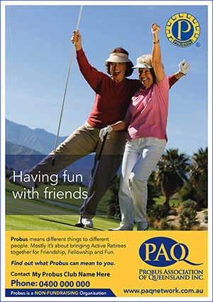 Probus Promo A4s Having Fun with Friends