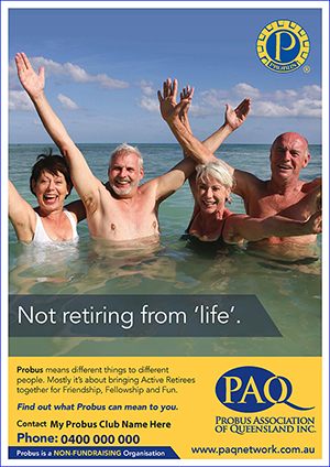 Probus Promo A4s Not Retiring from Life