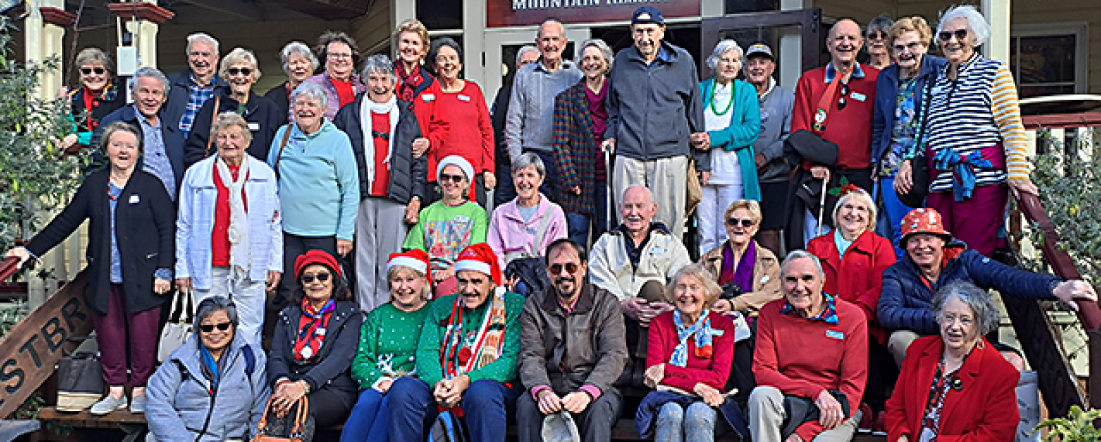 North Brisbane Probus Club members at Bestbrook Mountain Farmstay