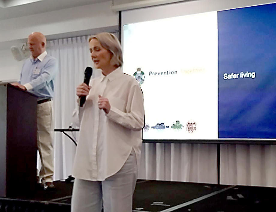 Opening talk by Queensland Police representative