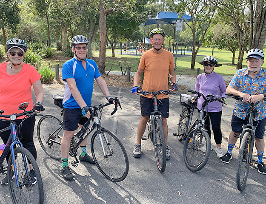 Windsor Probus Club's new Probus Peddlers group