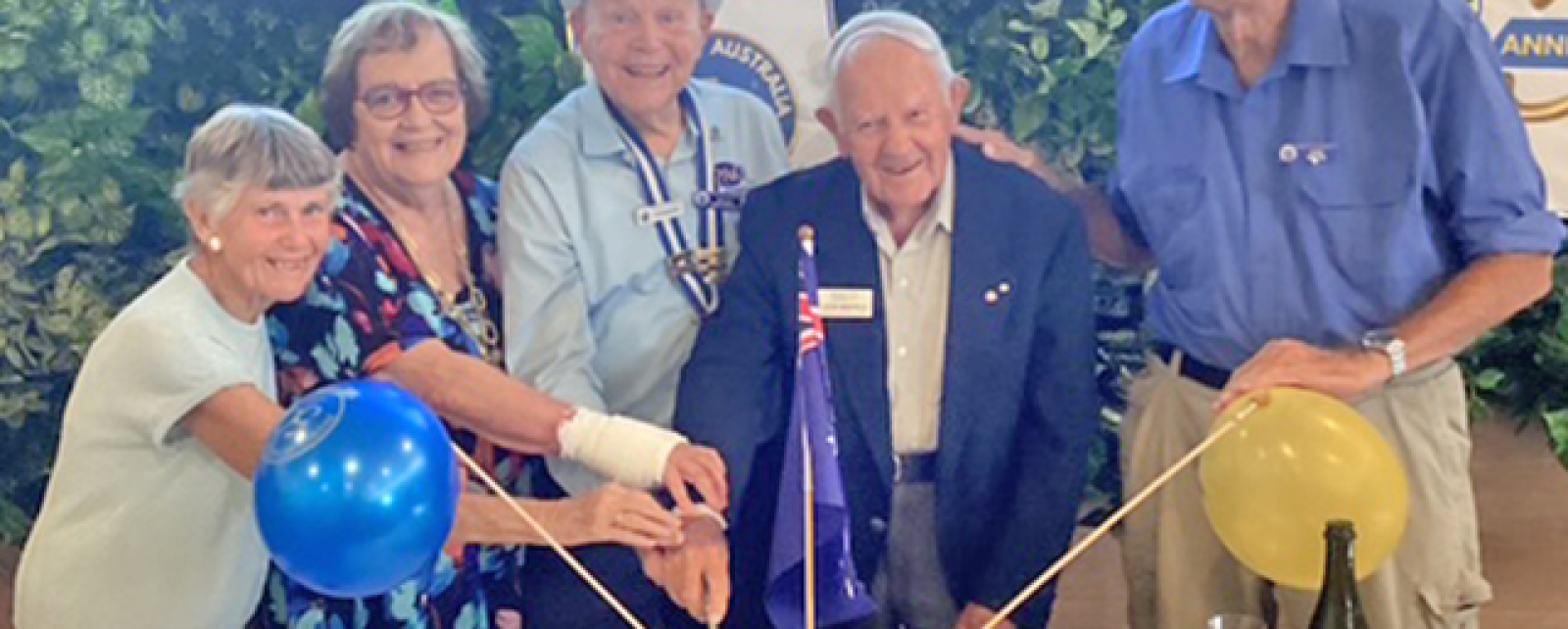 Cutting the Celebration Cake