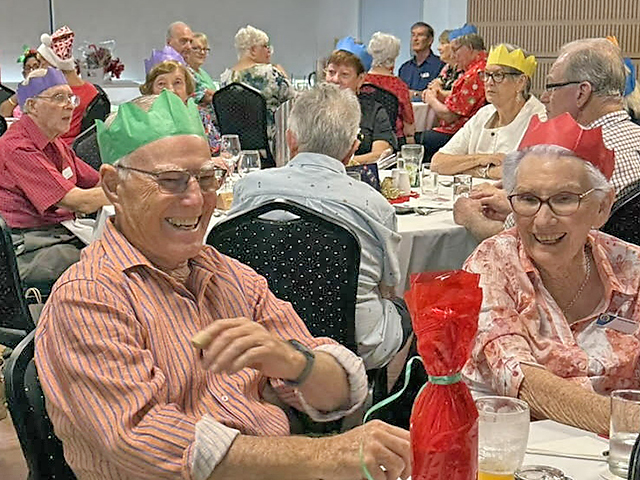 Members enjoying the Bridgeman Downs Probus Club Christmas Party