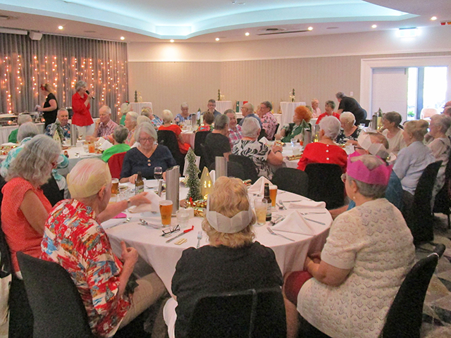 Our club Christmas lunch party