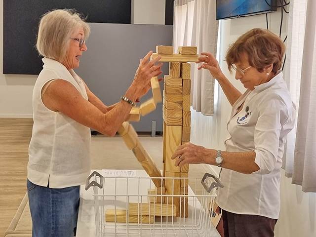 Gwyn and Judy demonstrate how trust is built and yet easily broken.