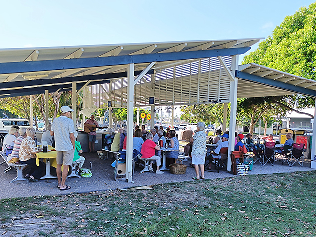 Mooloolaba Spit BBQ Area was chosen as the venue