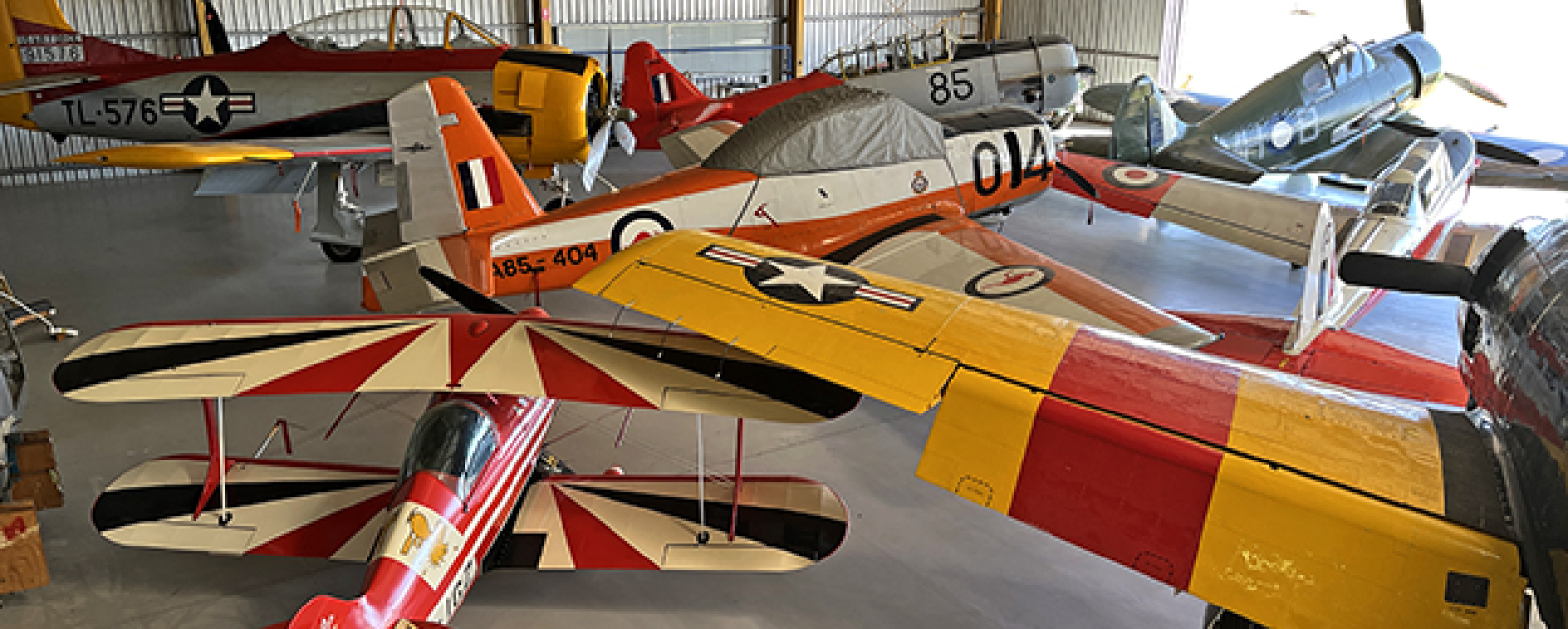 Wardbirds at Aerotec Hangar