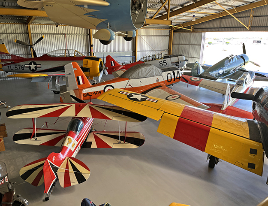 Wardbirds at Aerotec Hangar
