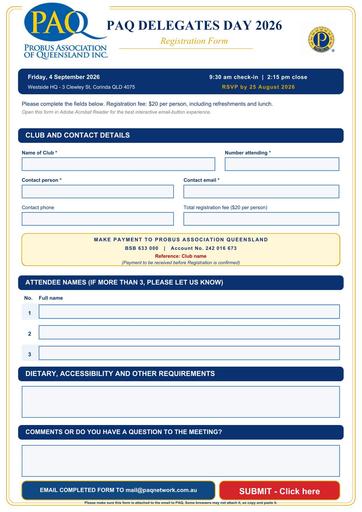 DM01   Registration Form